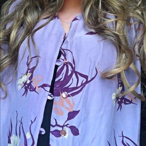 Floral Button Up